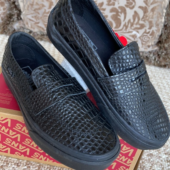 Vans Style 53 Dx Patent Croc Black/Black WMNS - Picture 8 of 16